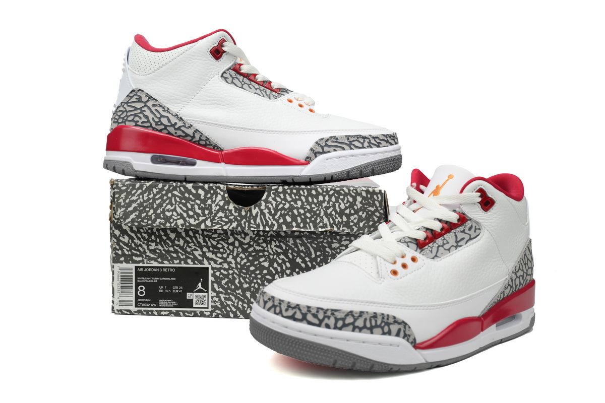 Air Jordan 3 Retro Cardinal Red CT8532-126