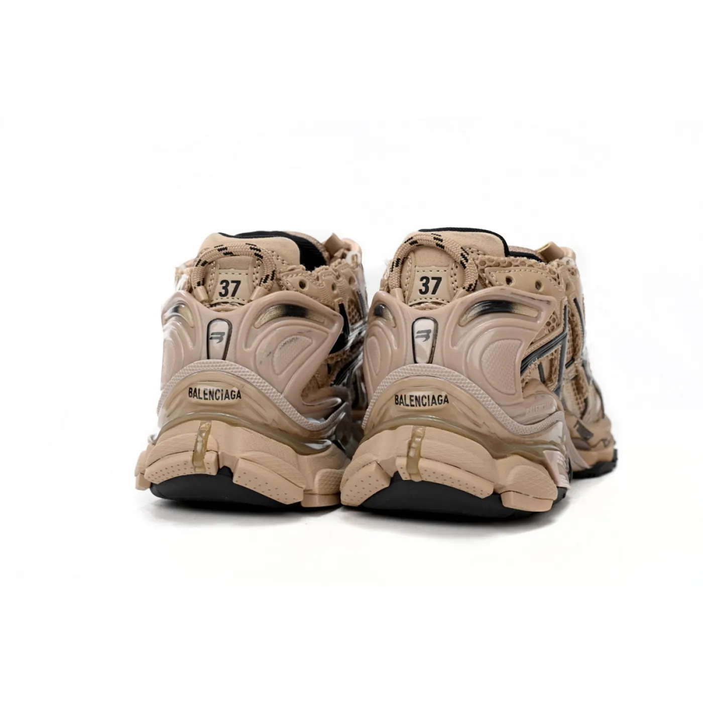 Balenciaga Runner Sneaker Dark Brown 677402W1RA80125