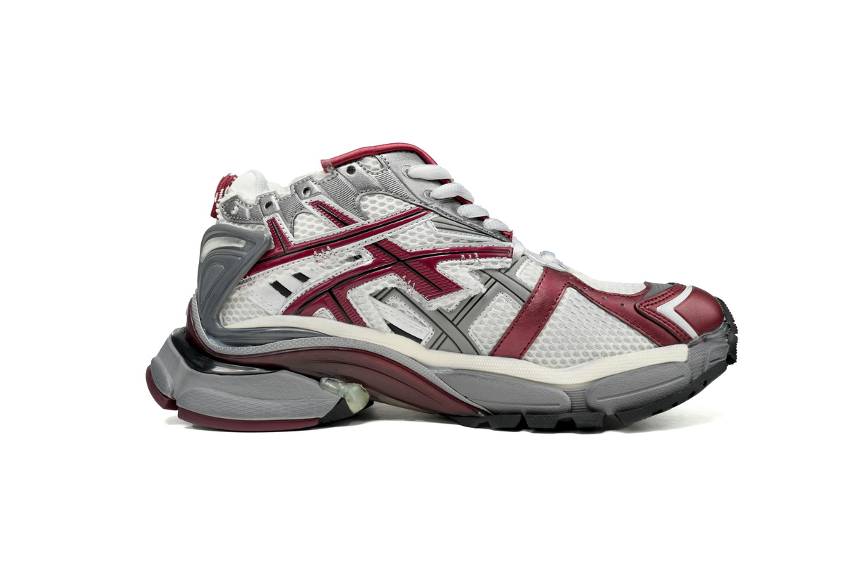 Balenciaga Runner White Wine Red 677403 W3RB3 9069