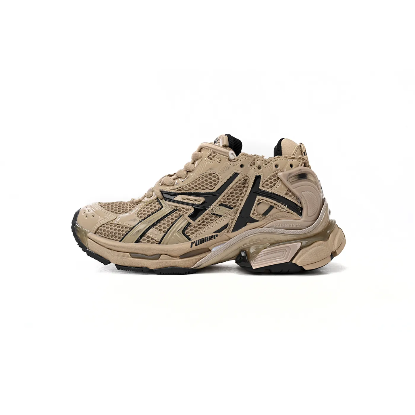 Balenciaga Runner Sneaker Dark Brown 677402W1RA80125