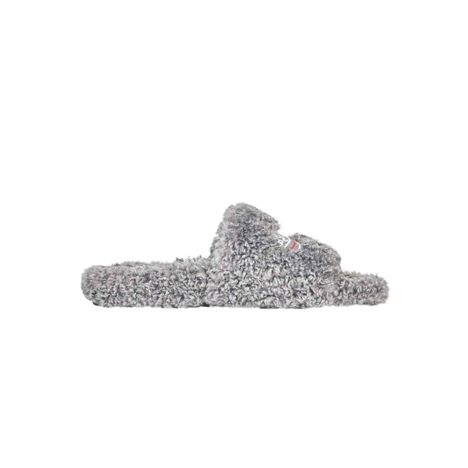 Balenciaga Furry Slide Grey