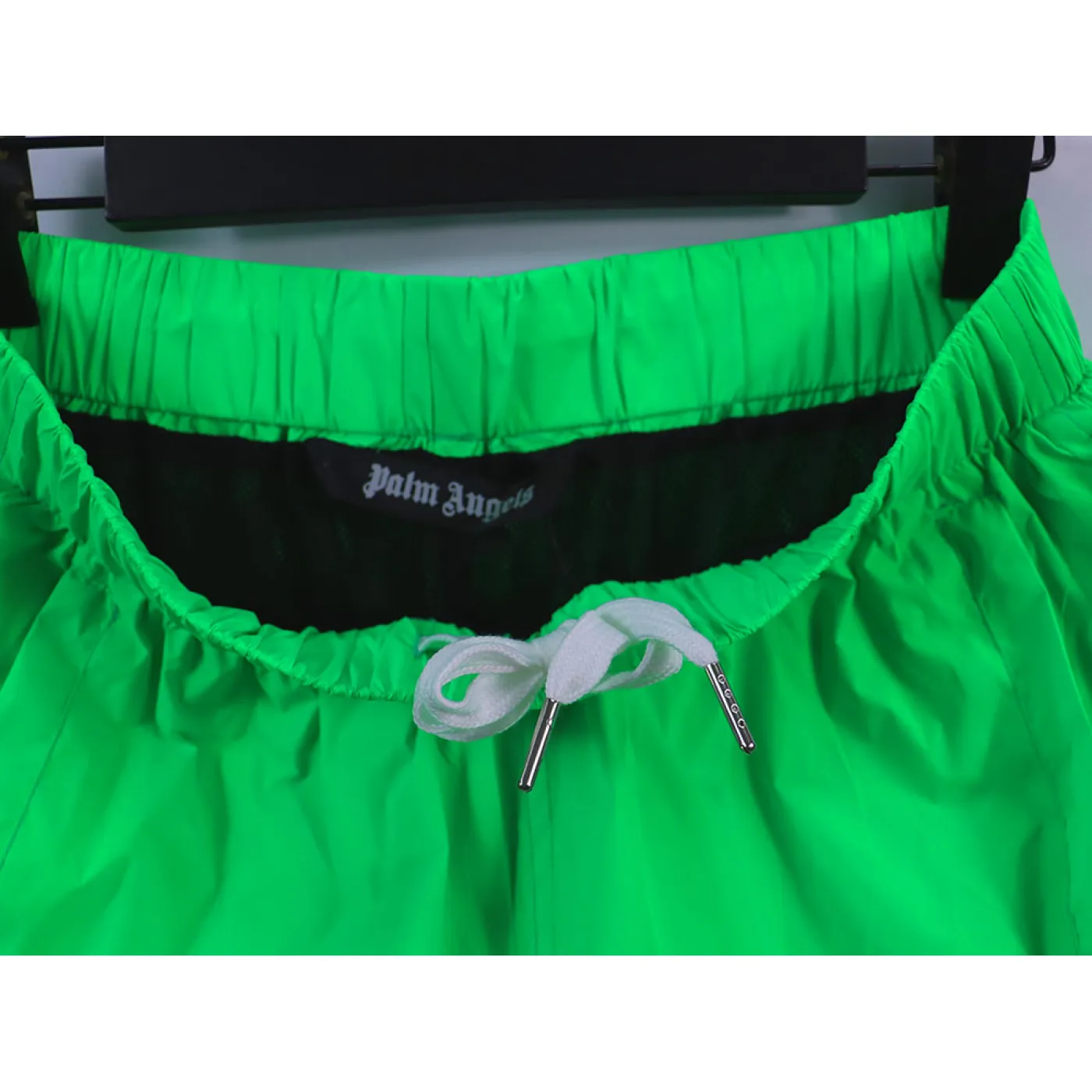 Palm Angels Curved Logo Bold Swim Shorts