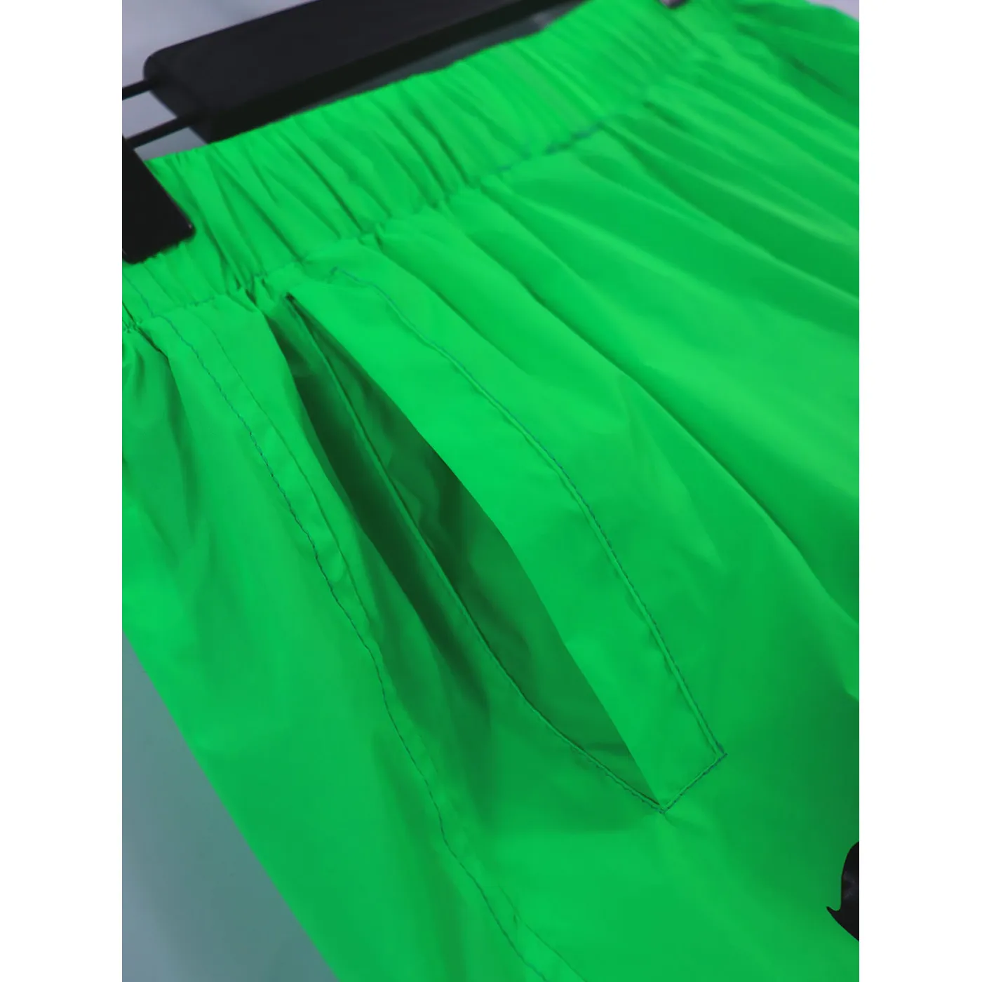 Palm Angels Curved Logo Bold Swim Shorts