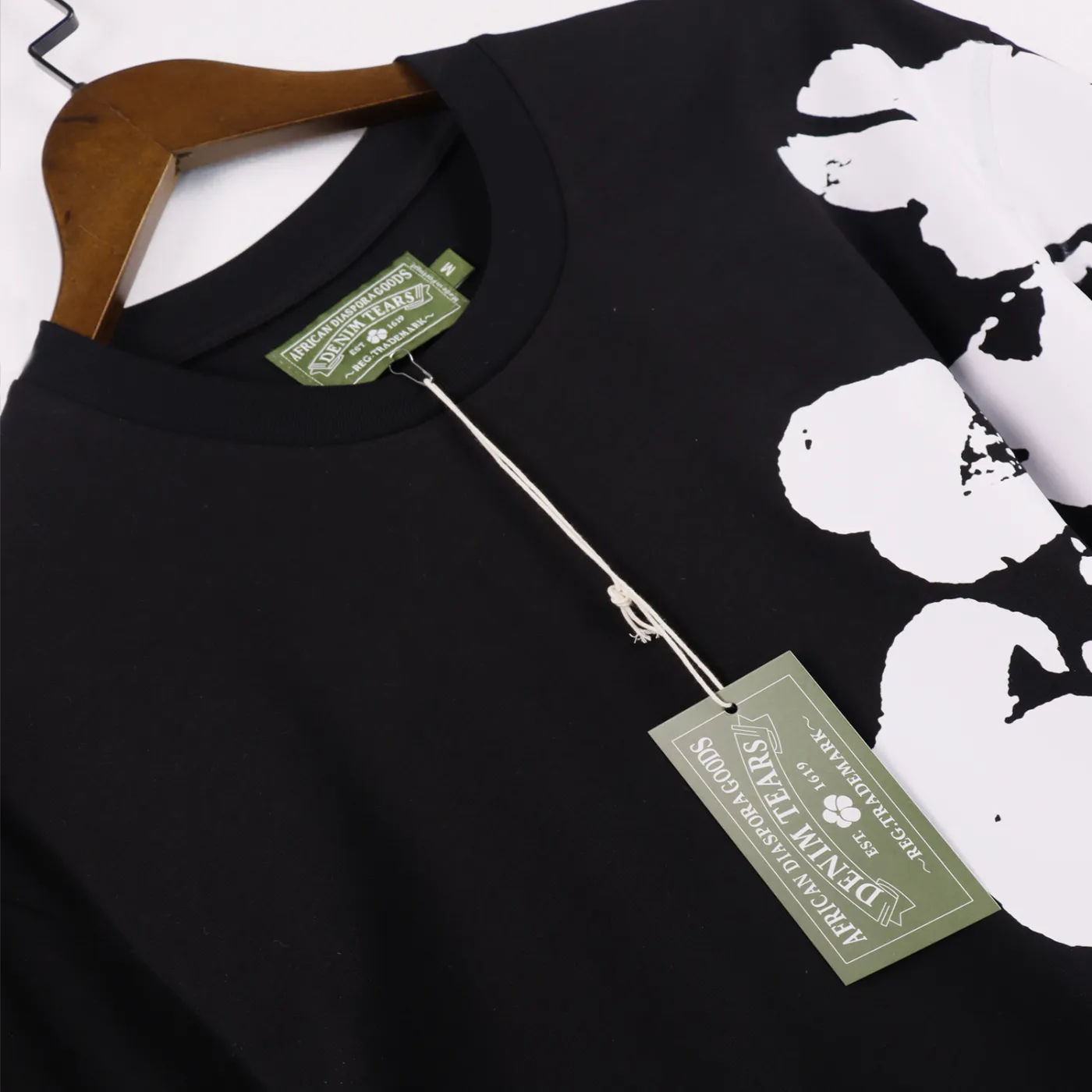 Denim Tears Big Cotton Wreath Short Summer Set