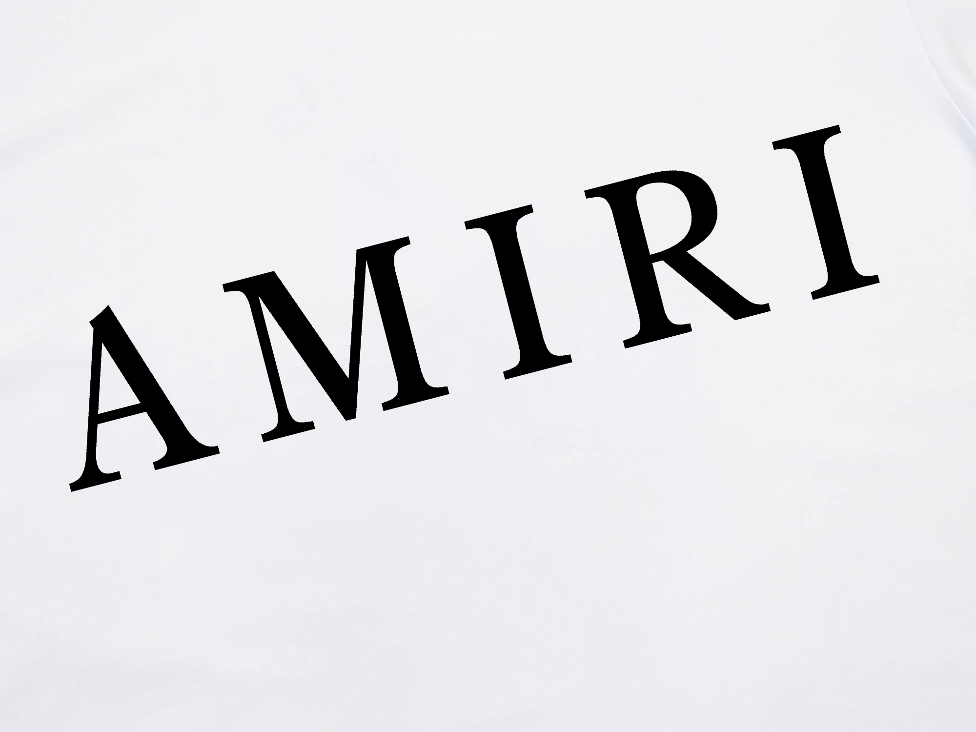 Amiri T-Shirt White KC0090