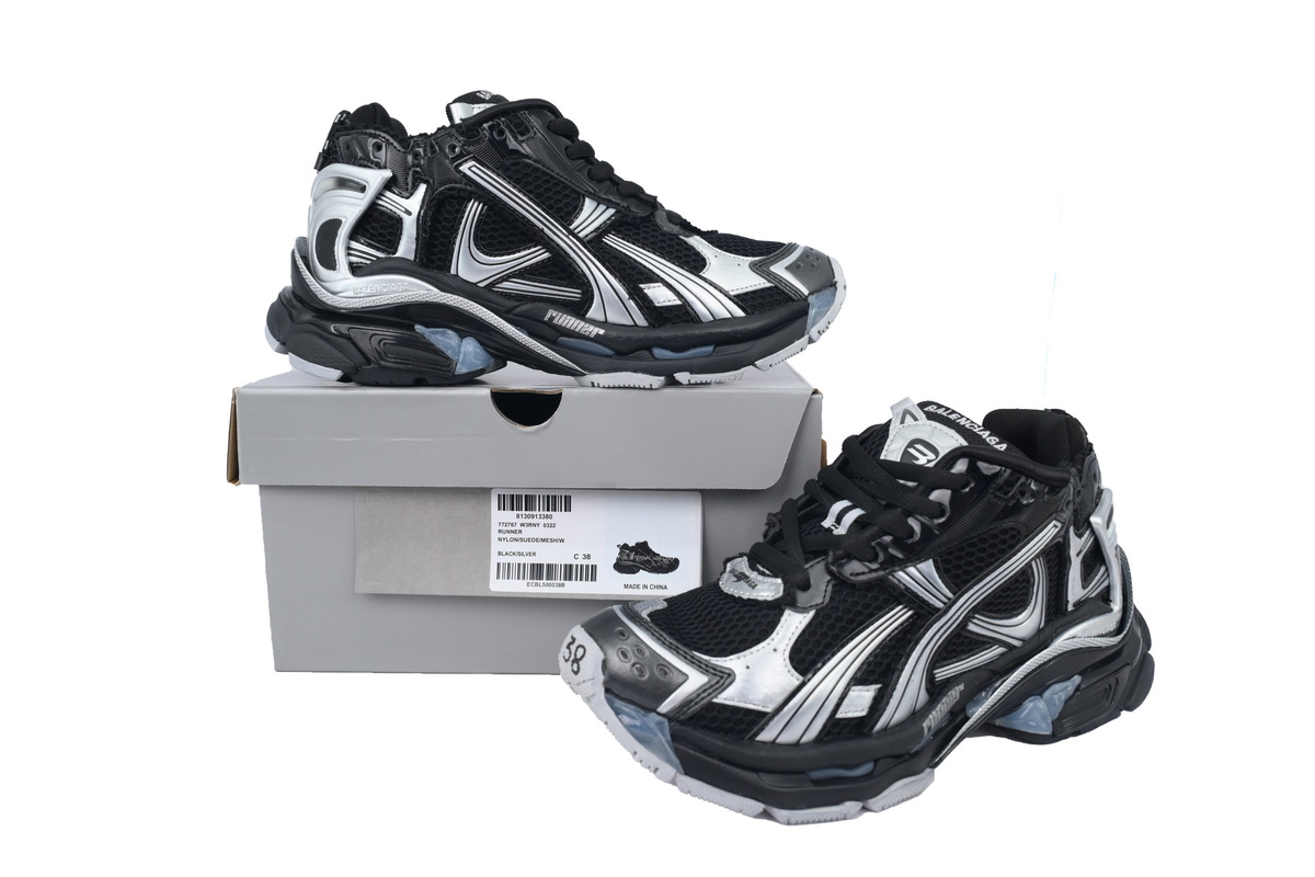 Balenciaga Runner Sneaker Dark Gray 772767 W3RNY 0322