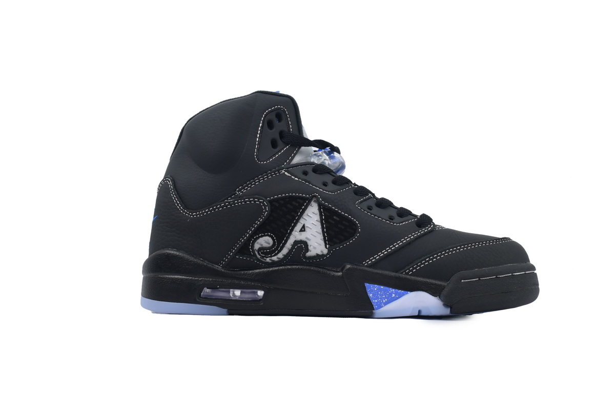Awake NY x Air Jordan 5 Retro Black Racer Blue DV4982-004