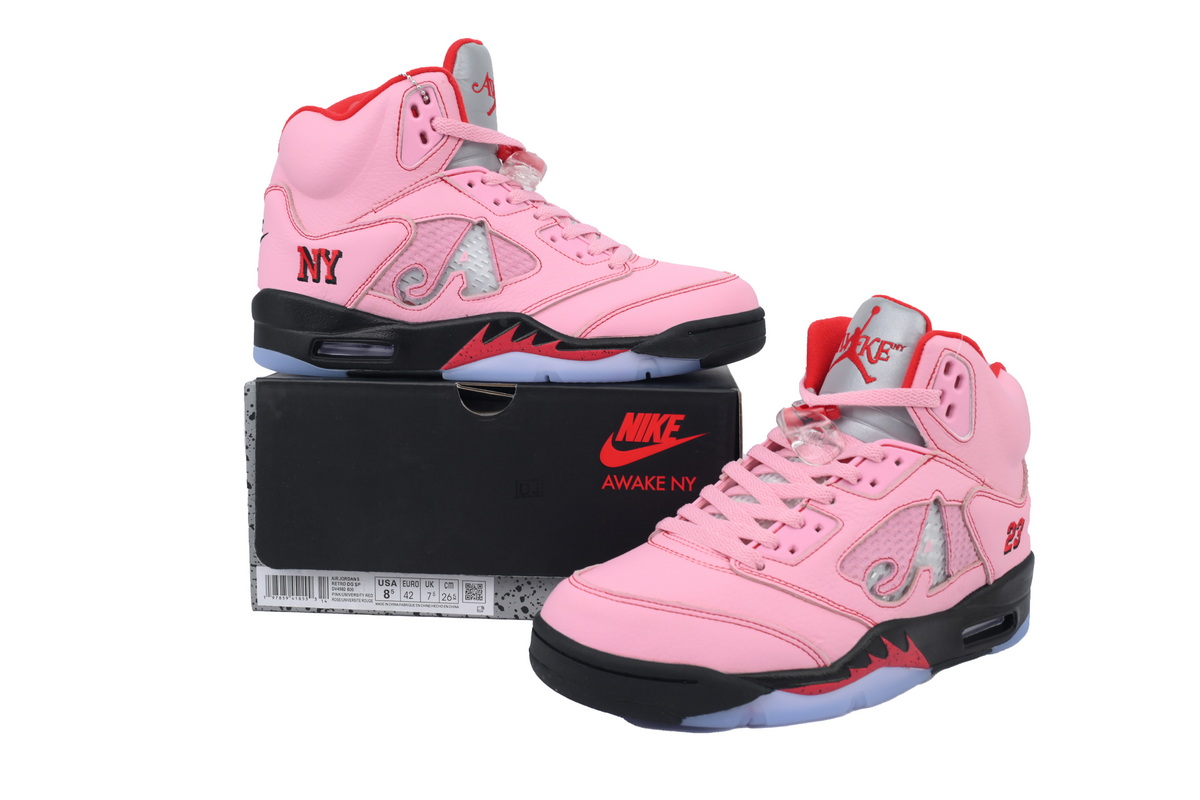 Awake NY x Air Jordan 5 Retro Arctic Pink DV4982-600