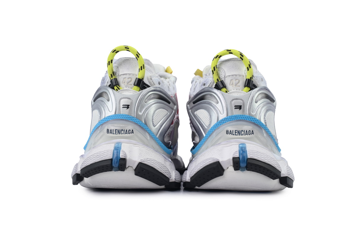 Balenciaga Runner White Multicolor 772774 W3RBW 9645
