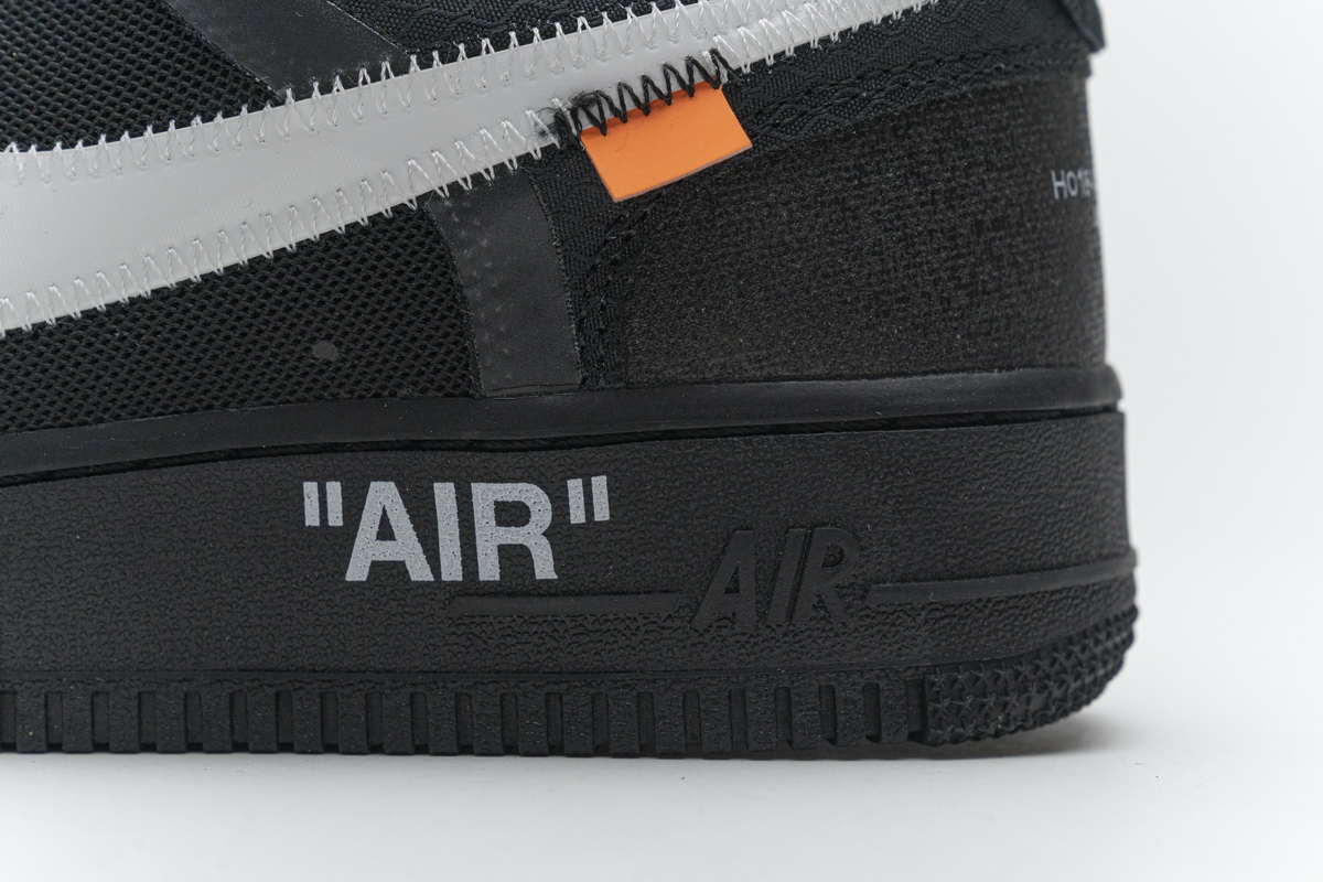 OFF White X Air Force 1 Low Black AO4606-001