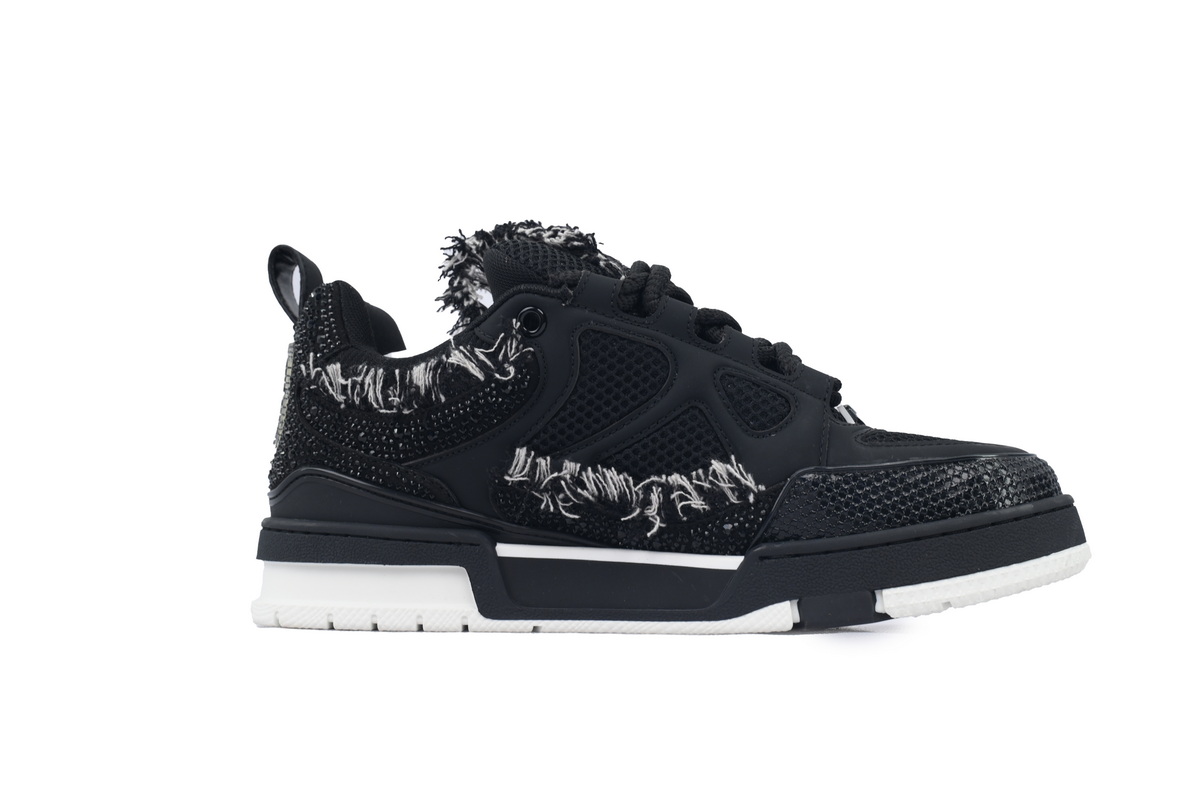 Louis Vuitton Skate LV Horse Hair Black Diamond