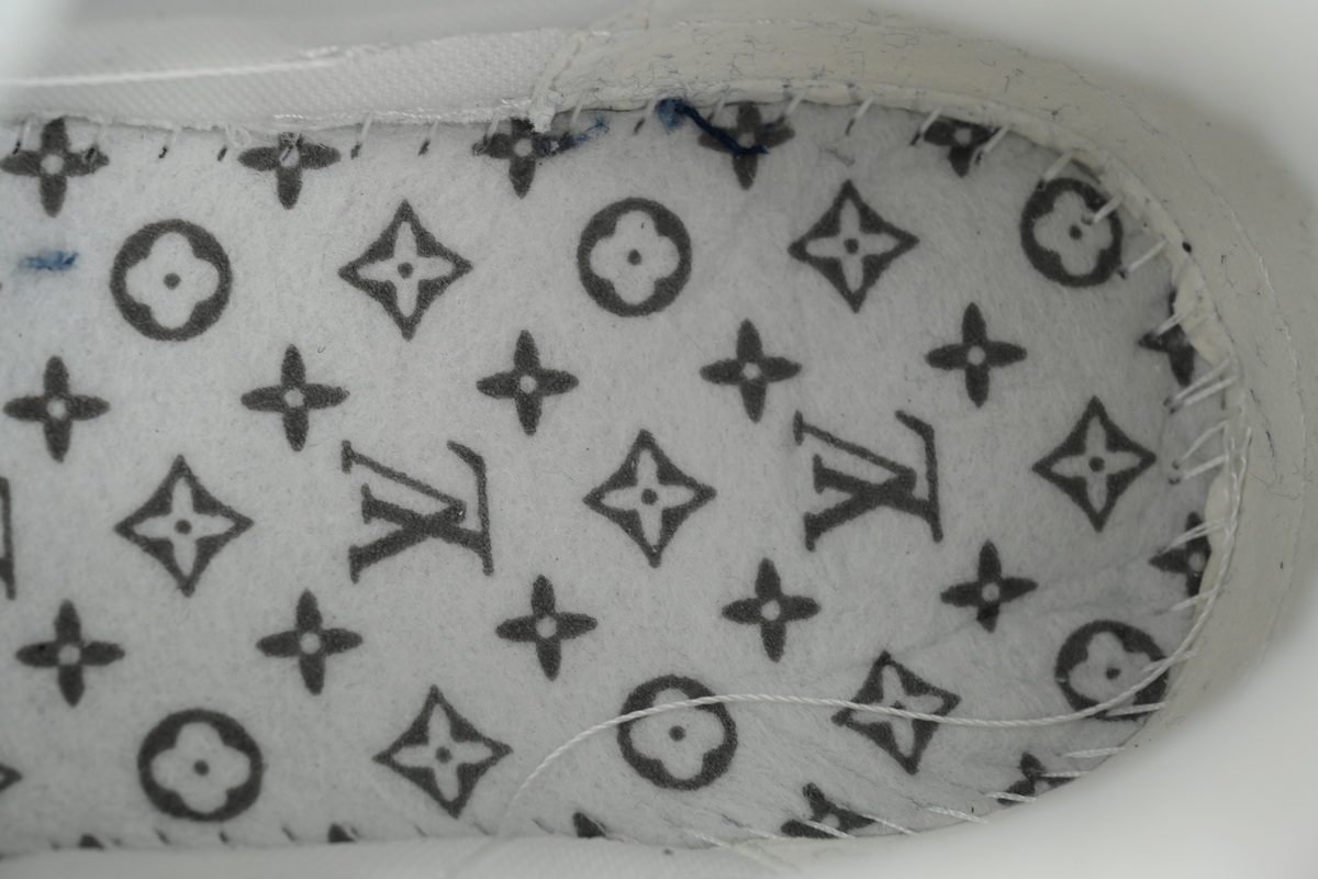 Louis Vuitton Skate LV Horse Hair Blue Diamond