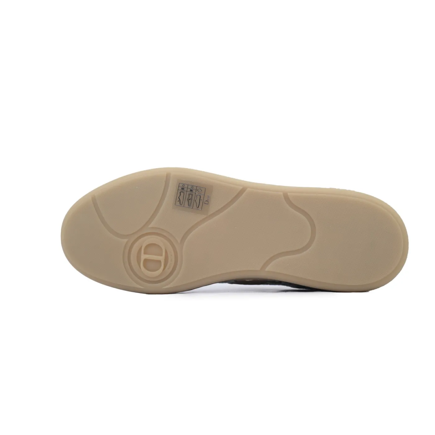 Dior B01 Matchpoint Sneaker White And Brown Print