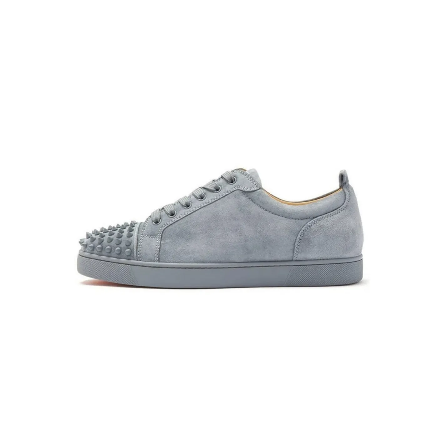 Christian Louboutin Louis Junior Spike Low Trainers Grey