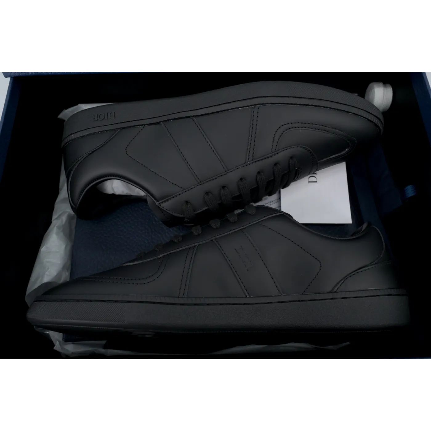 Dior B01 Matchpoint Sneaker Black Smooth Calfskin
