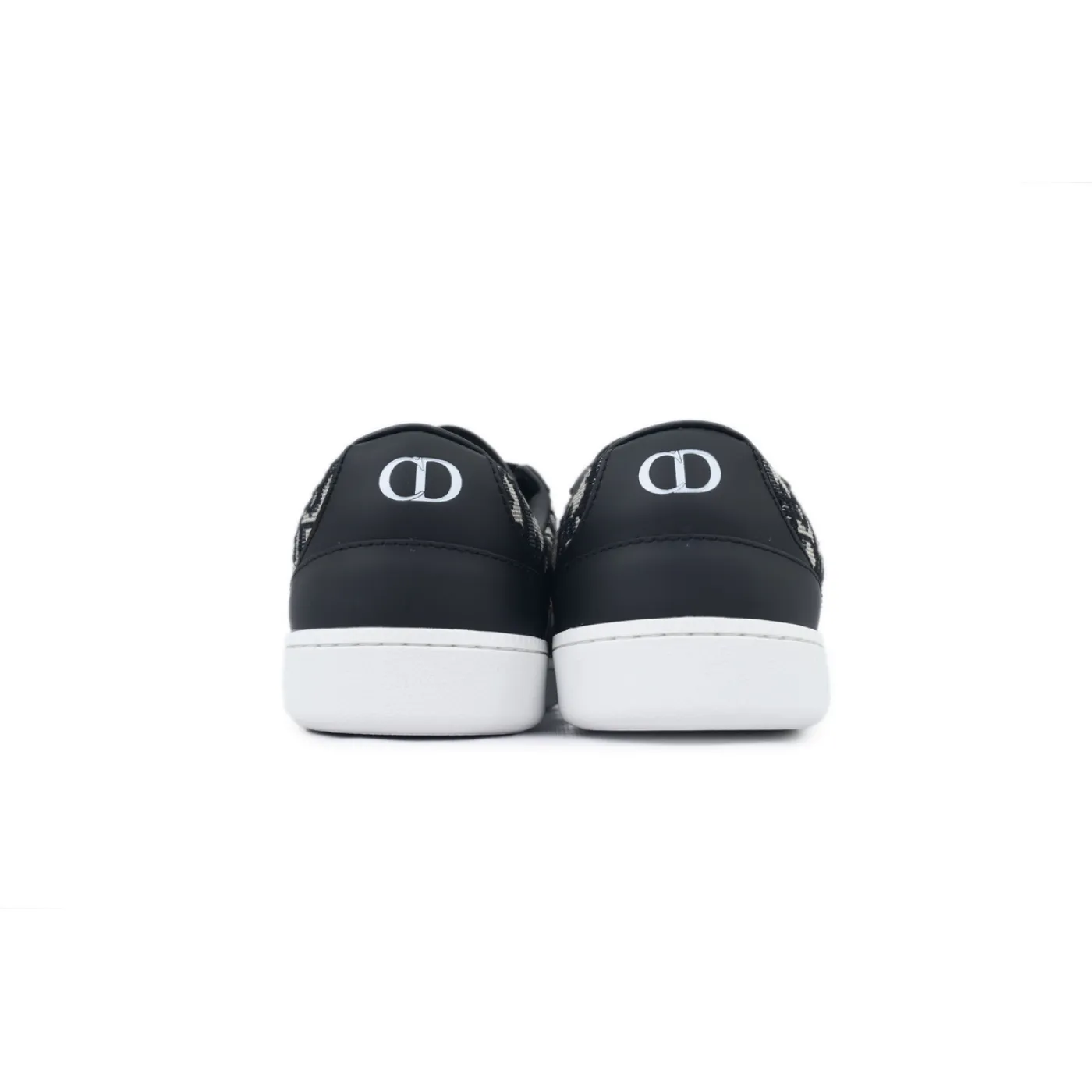 Dior B01 Matchpoint Sneaker White And Black Print