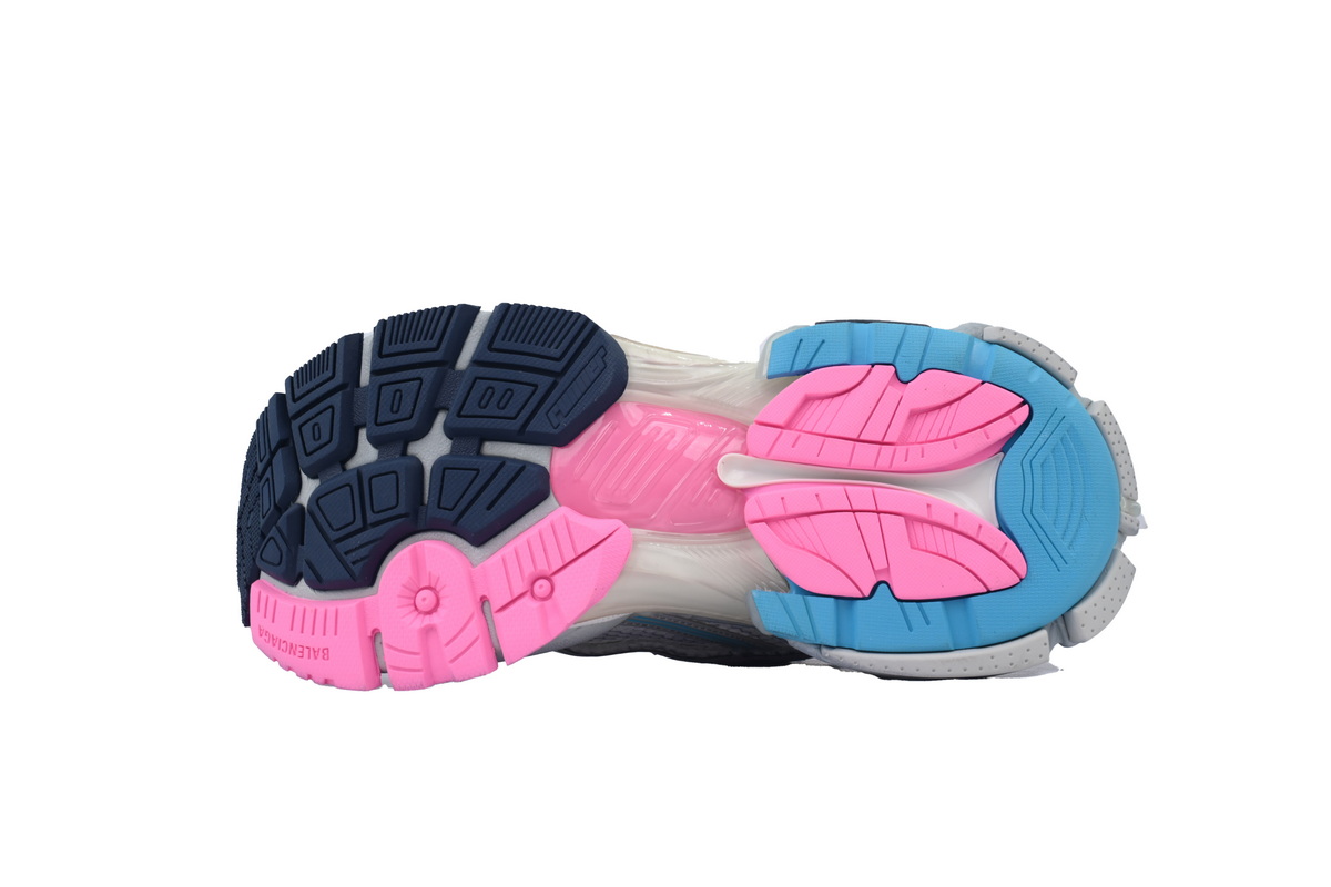 Balenciaga Runner Sneaker Grey White Black 772767 W3RNY 0322