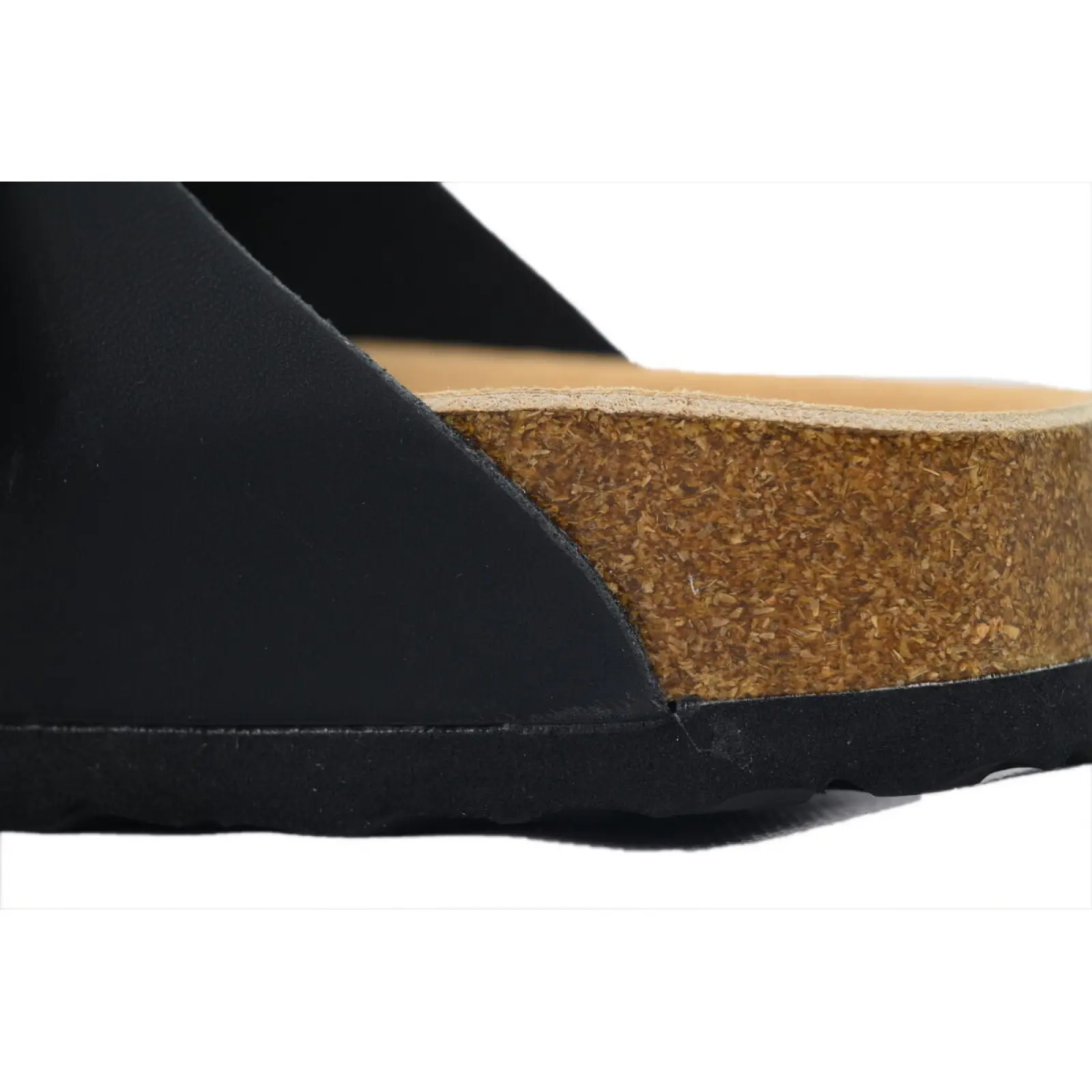 Birkenstock Boston Soft Footbed Black Leather Surface