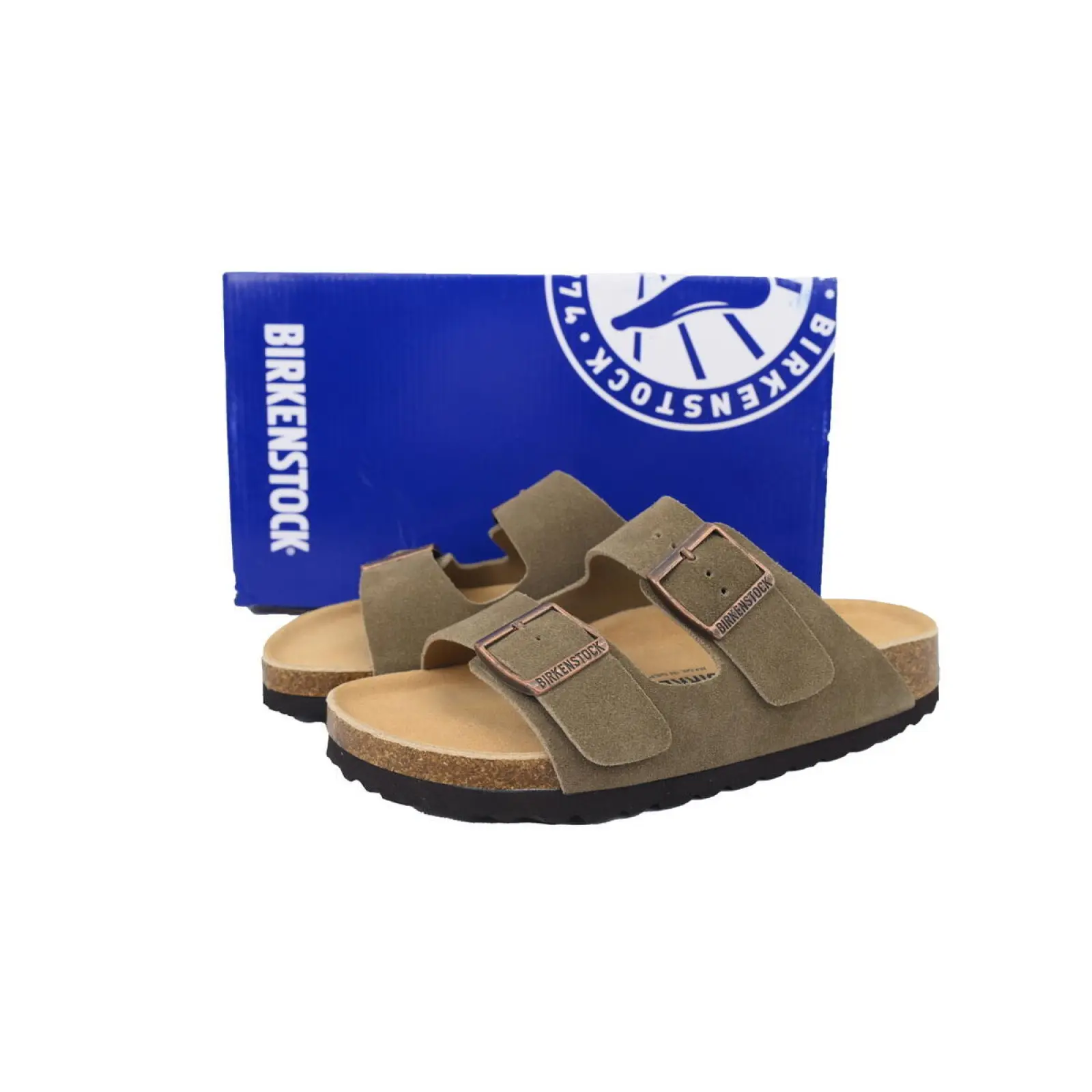 Birkenstock Boston Soft Footbed Grayish Green