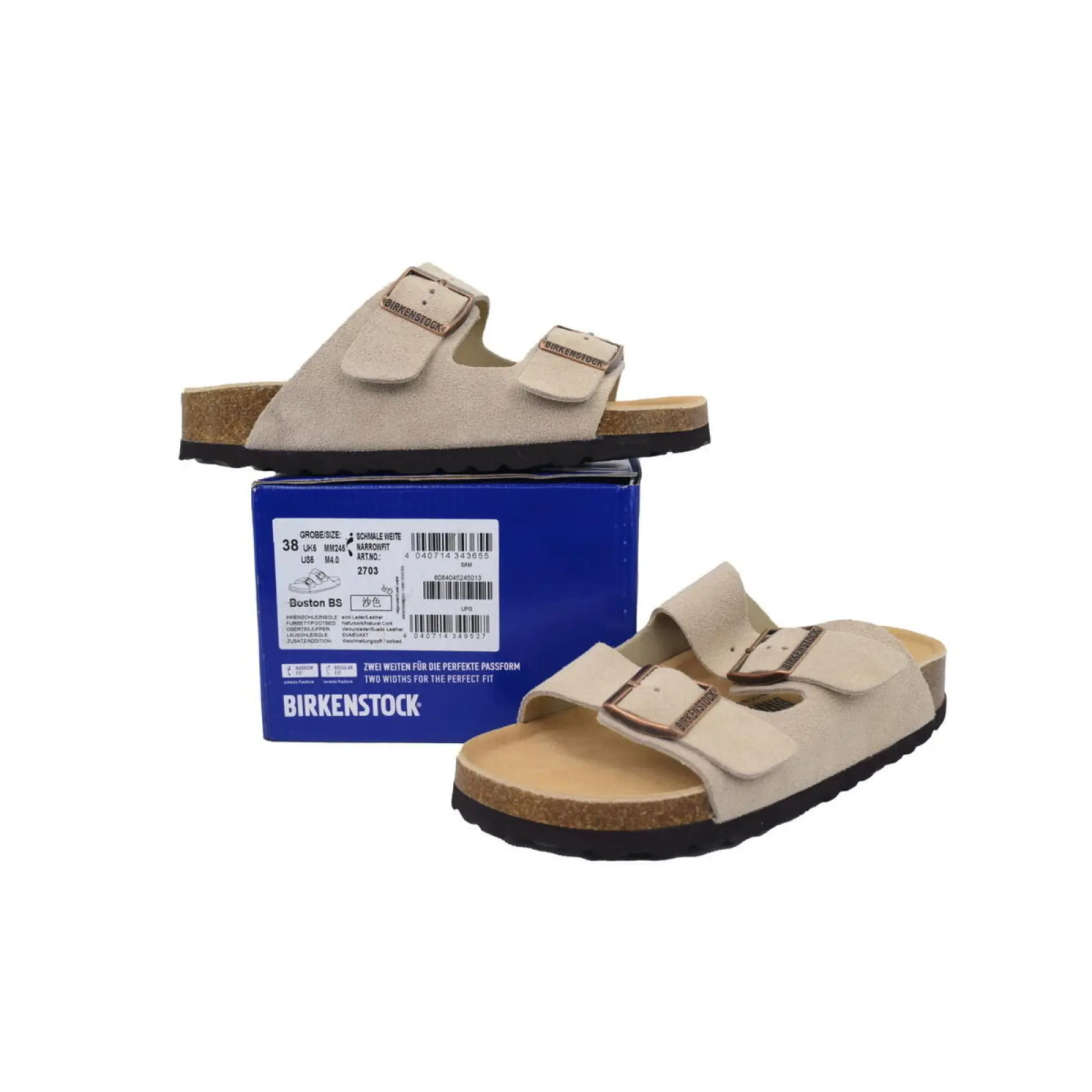 Birkenstock Boston Soft Footbed Sand Color