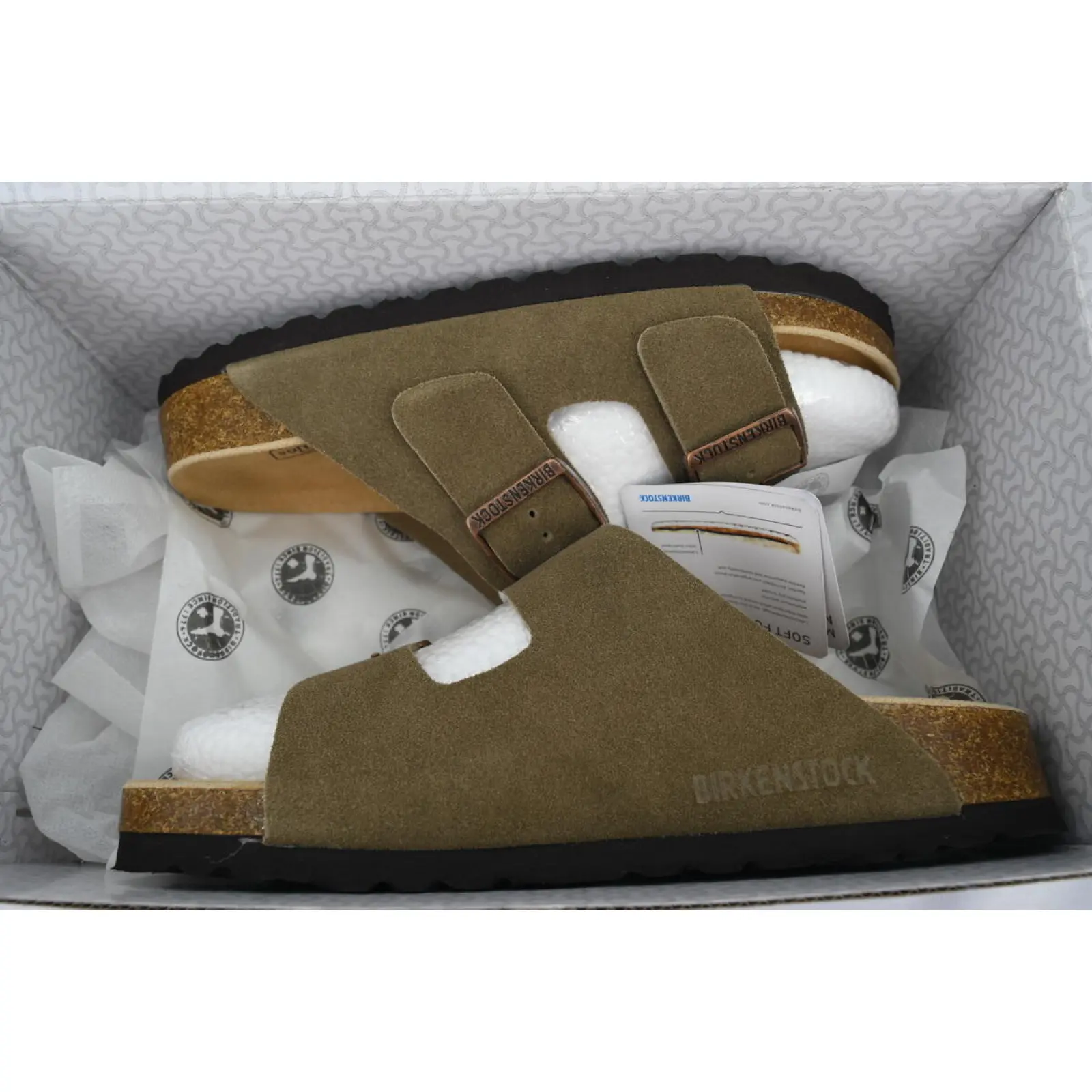 Birkenstock Boston Soft Footbed Grayish Green