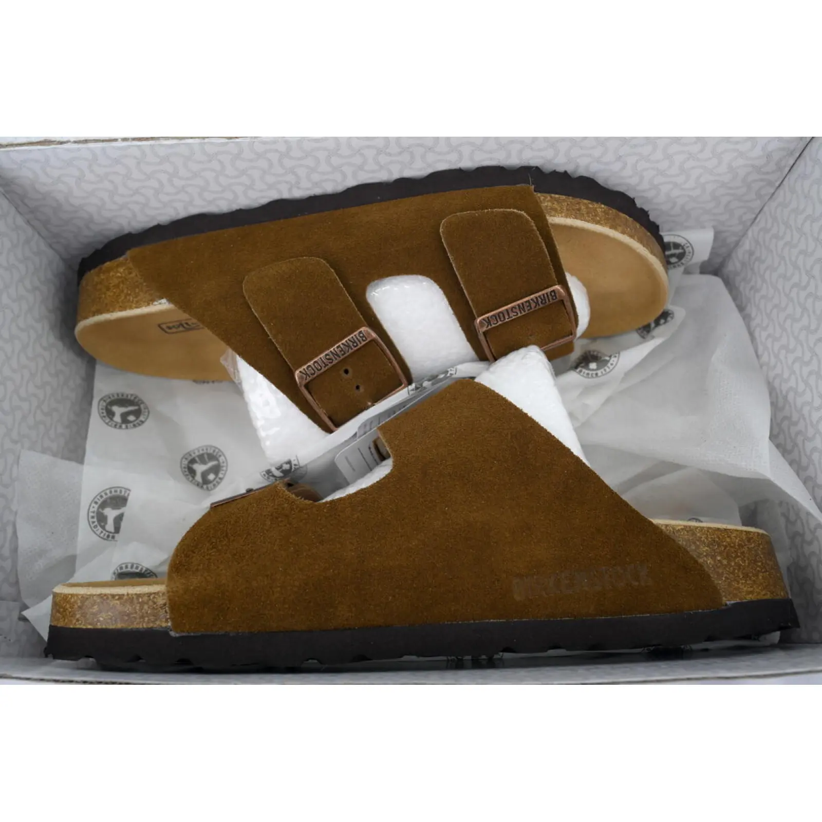 Birkenstock Boston Soft Footbed Brown Tea Color