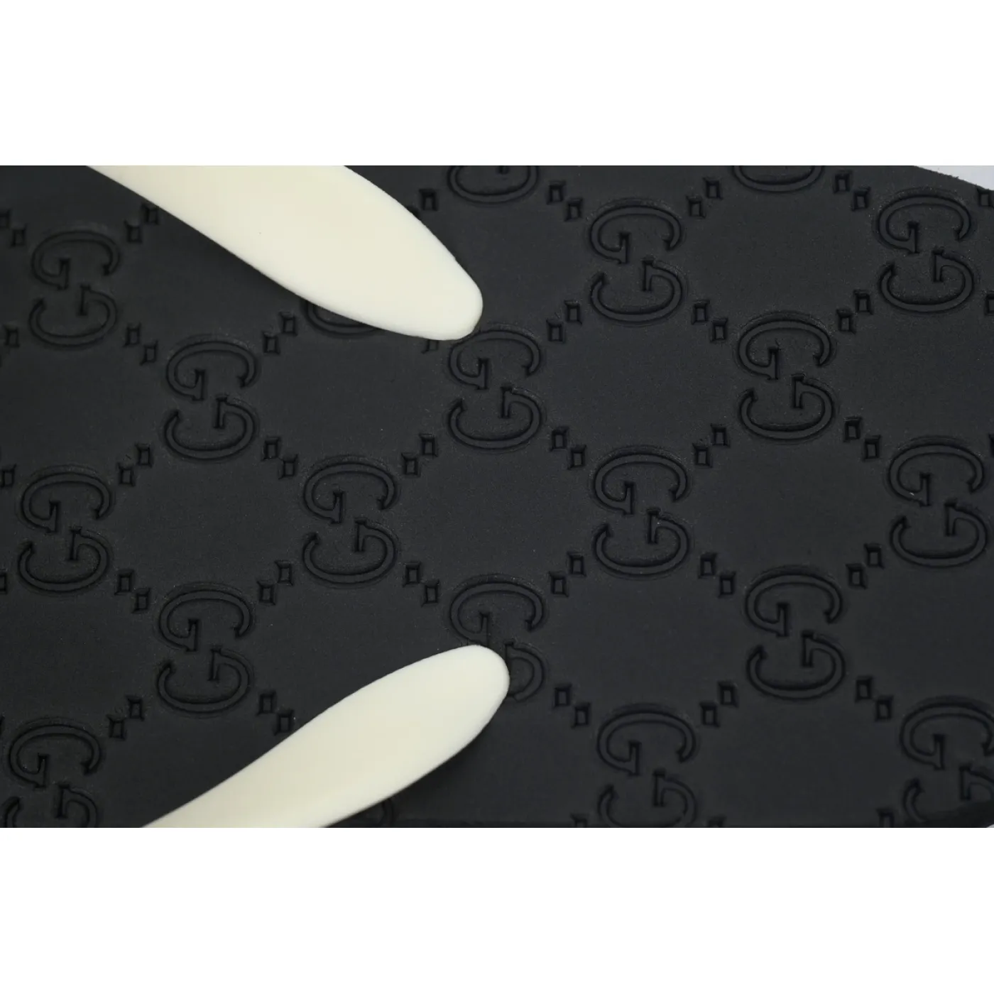 Gucci Double G Printed Black Rice