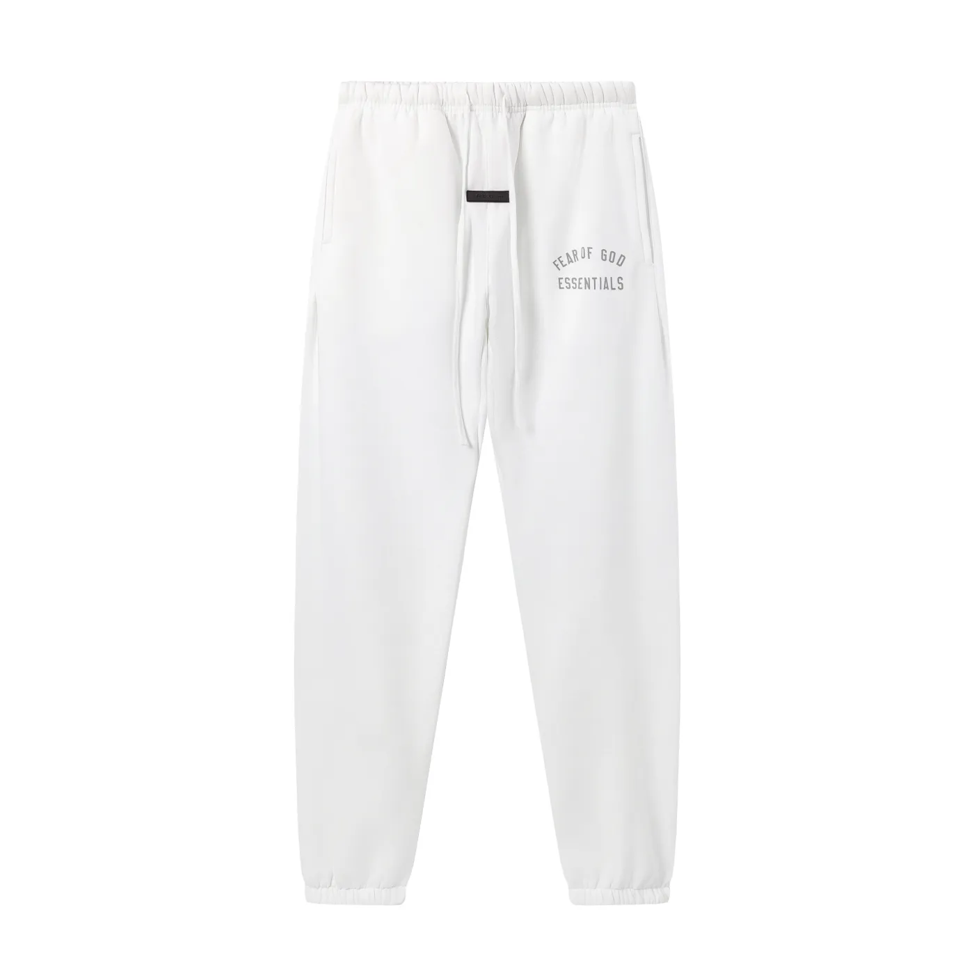 Fear of God Essentials Fleece II Hoodie Sweatpant Set White