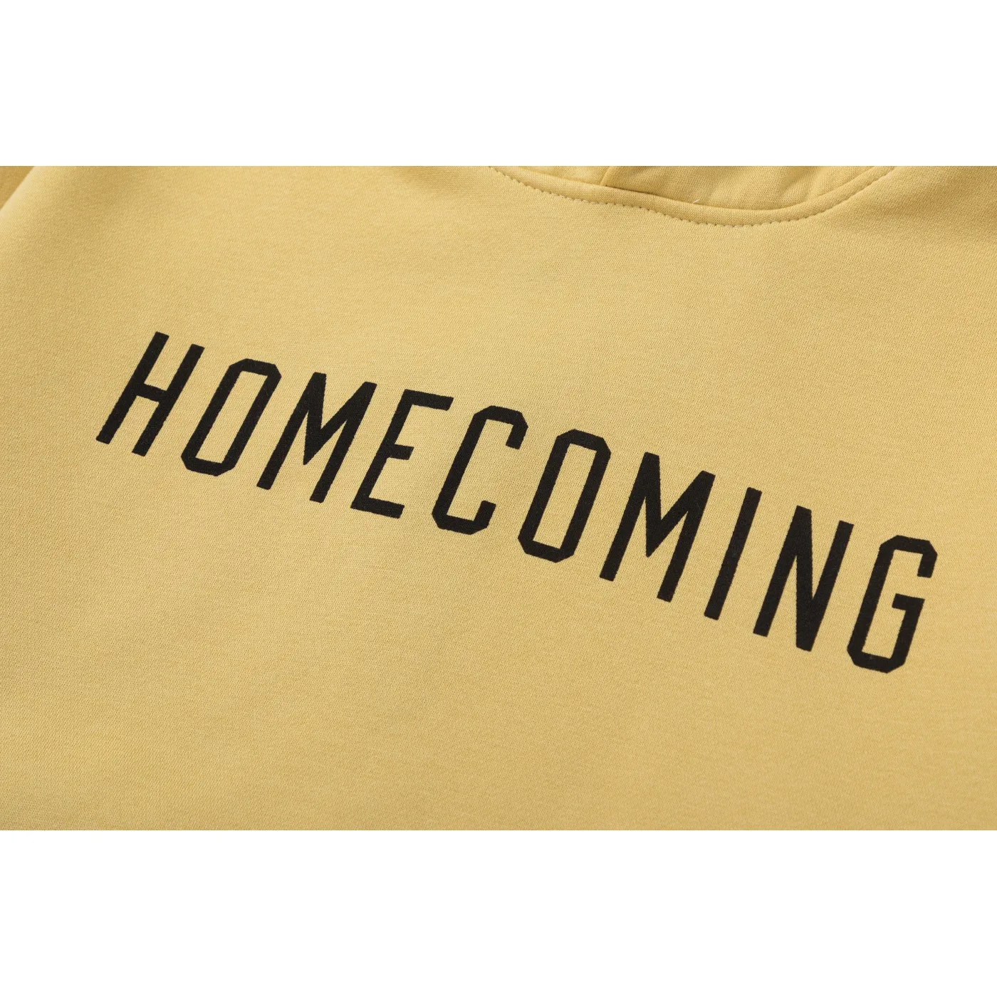 Fear of God Essentials Heavy Fleece Hoodie  Sweatpant Set Amber