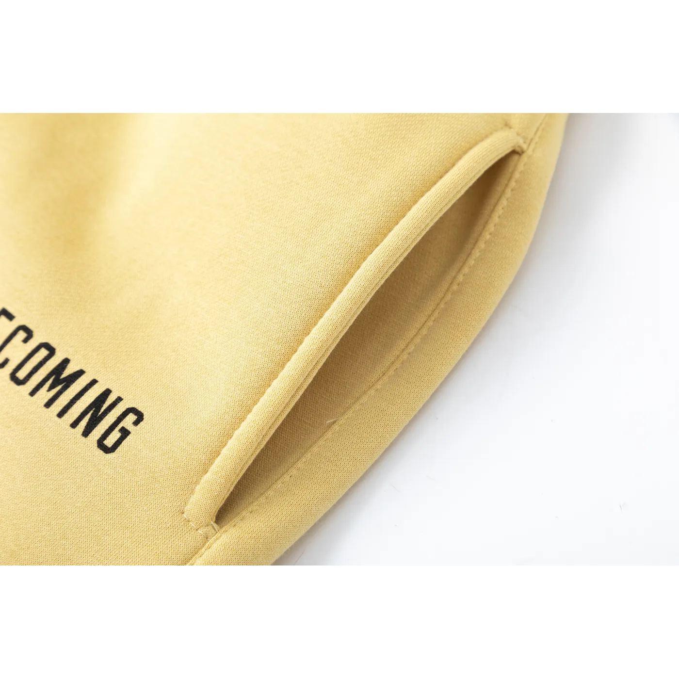 Fear of God Essentials Heavy Fleece Hoodie  Sweatpant Set Amber