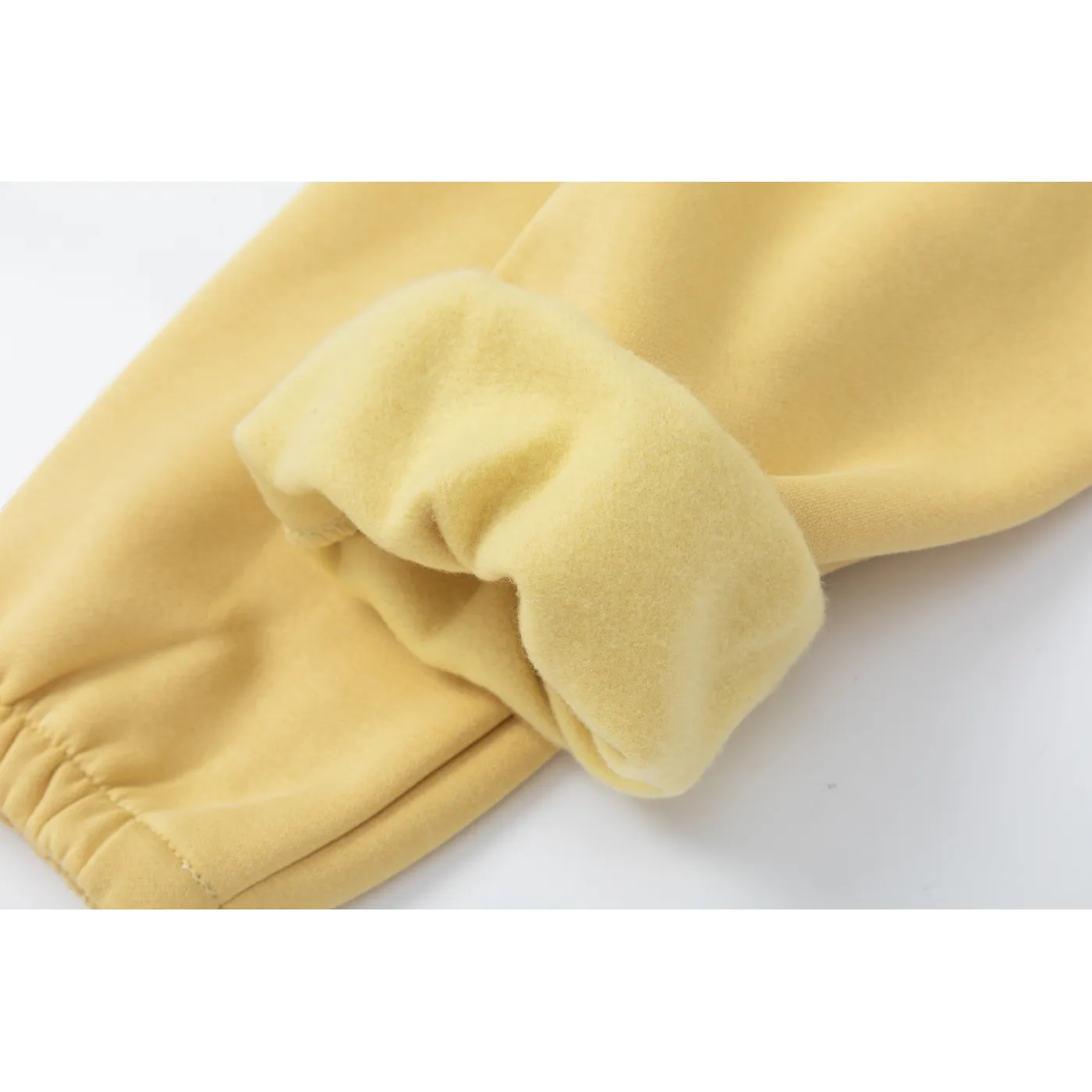 Fear of God Essentials Heavy Fleece Hoodie  Sweatpant Set Amber