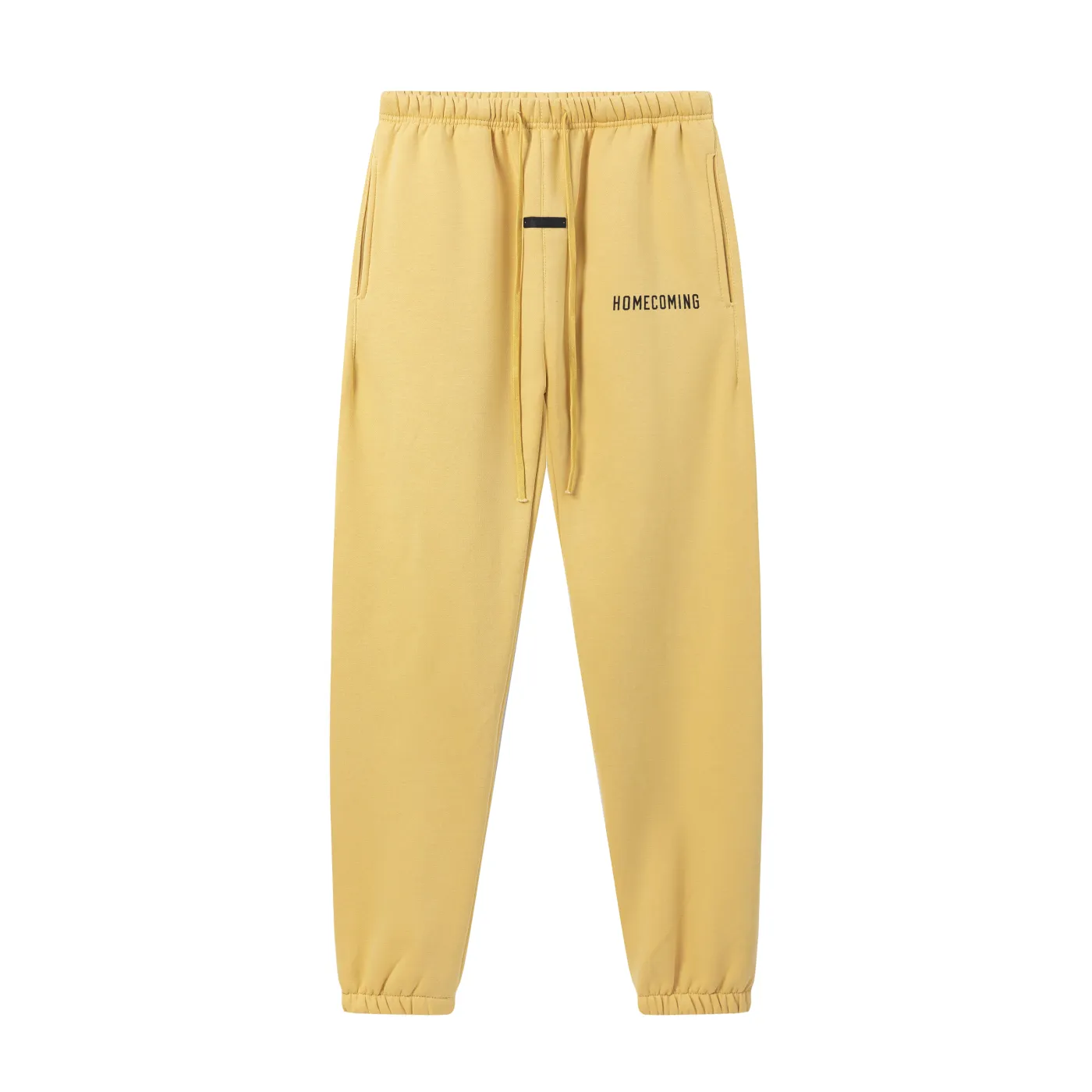 Fear of God Essentials Heavy Fleece Hoodie  Sweatpant Set Amber
