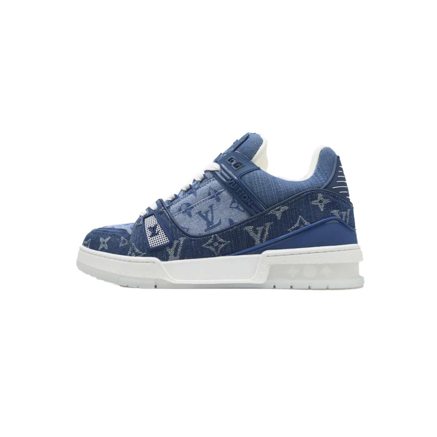 Louis Vuitton Trainer Denim Blue