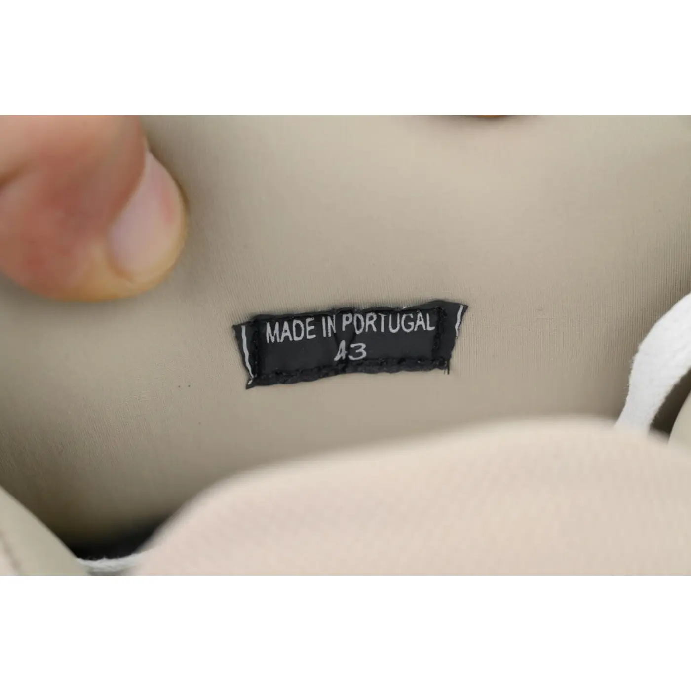 Lanvin Curb Sneakers White Brown