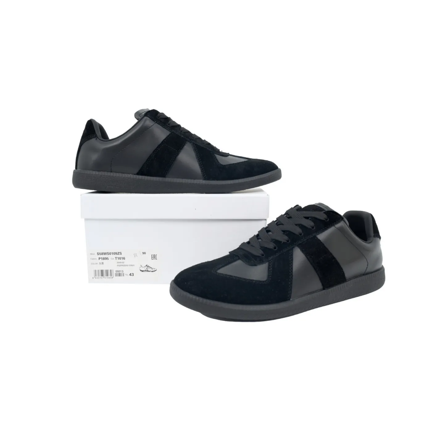 Maison Margiela Replica Sneaker All Black