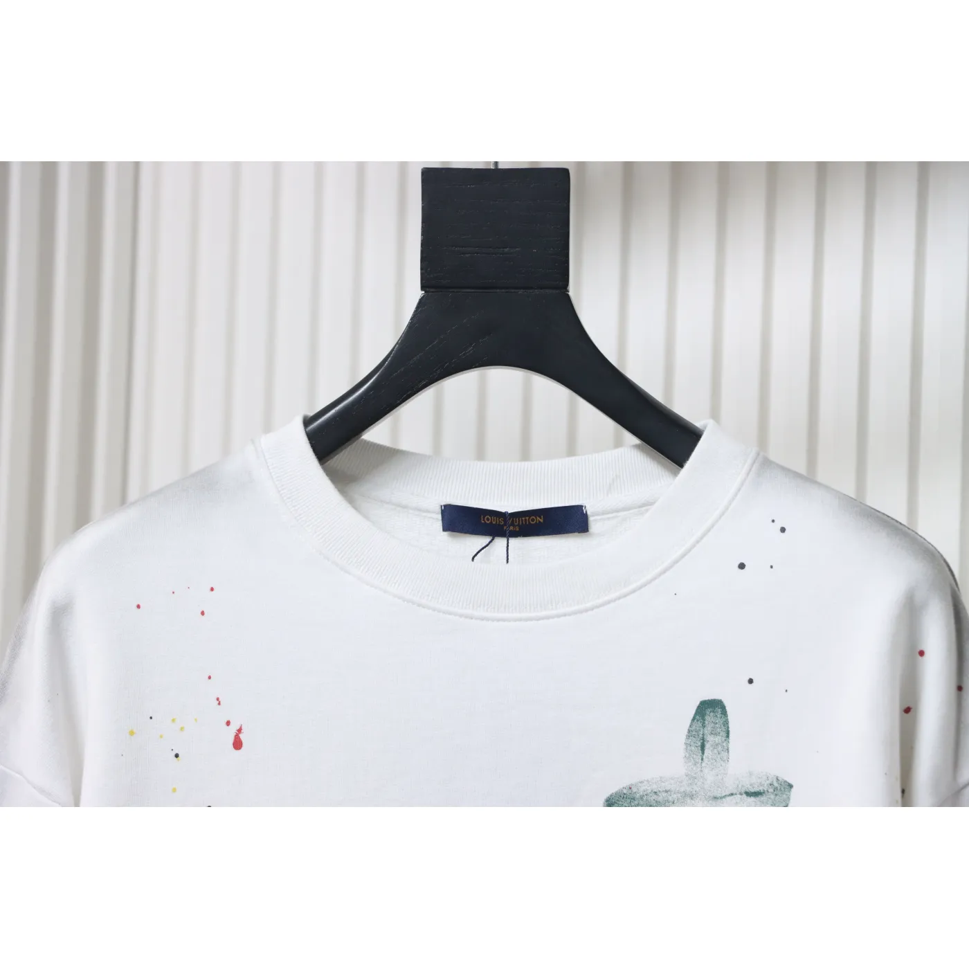 Louis Vuitton Graffiti Crew Neck Sweatshirt White