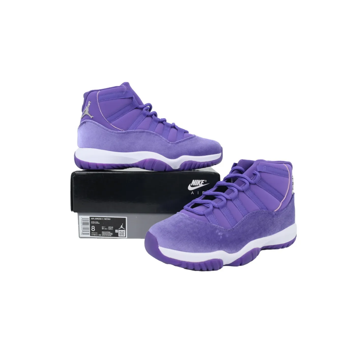 Air Jordan 11 Retro Purple Rain CT8012-555