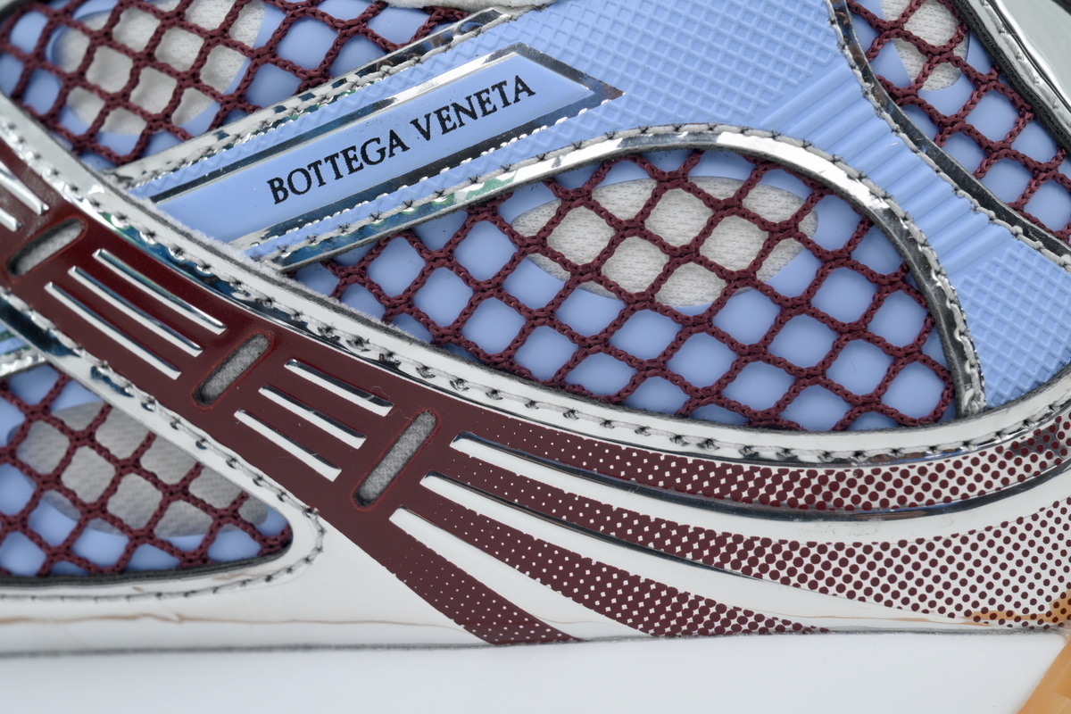 BOTTEGA VENETA Orbit Sneakers Wine Red Orchid
