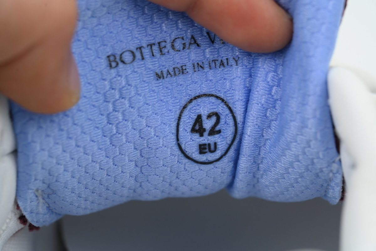 BOTTEGA VENETA Orbit Sneakers Wine Red Orchid