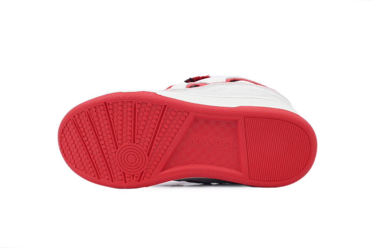 LANVIN White White Red