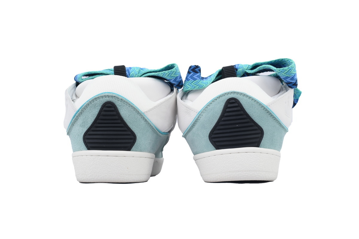 Lanvin Curb Sneaker White Blue