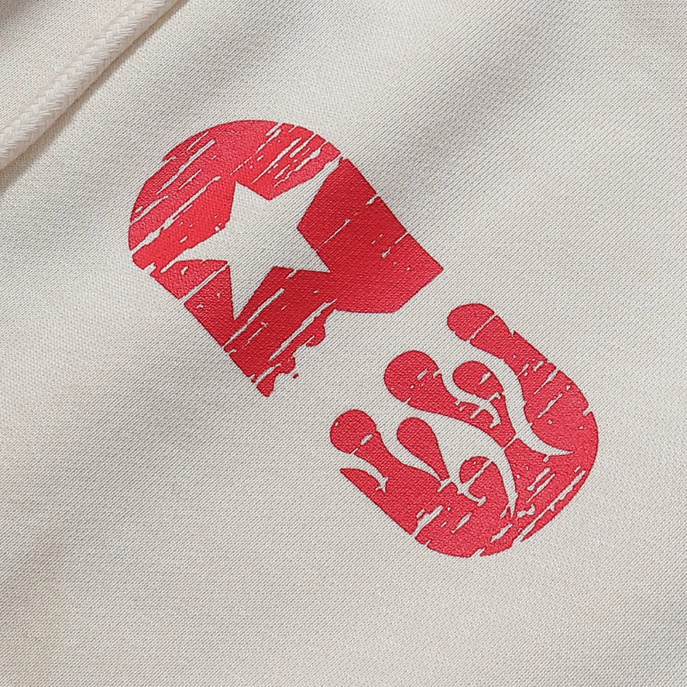 Hellstar If You Dont Like Us Beat Us Hoodie & Sweatpants Set Apricot