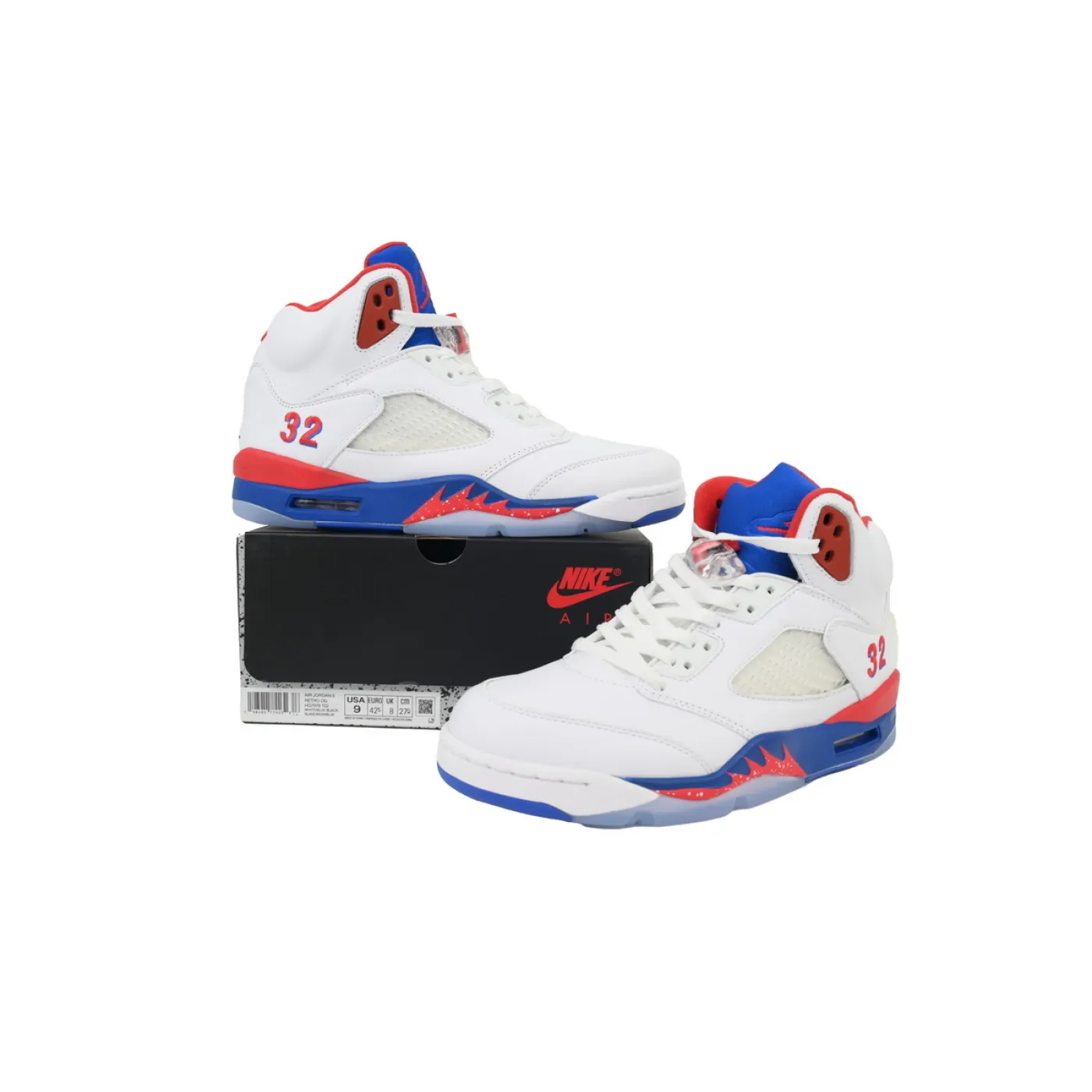 Air Jordan 5 Retro White Orchid Red HQ7978-102