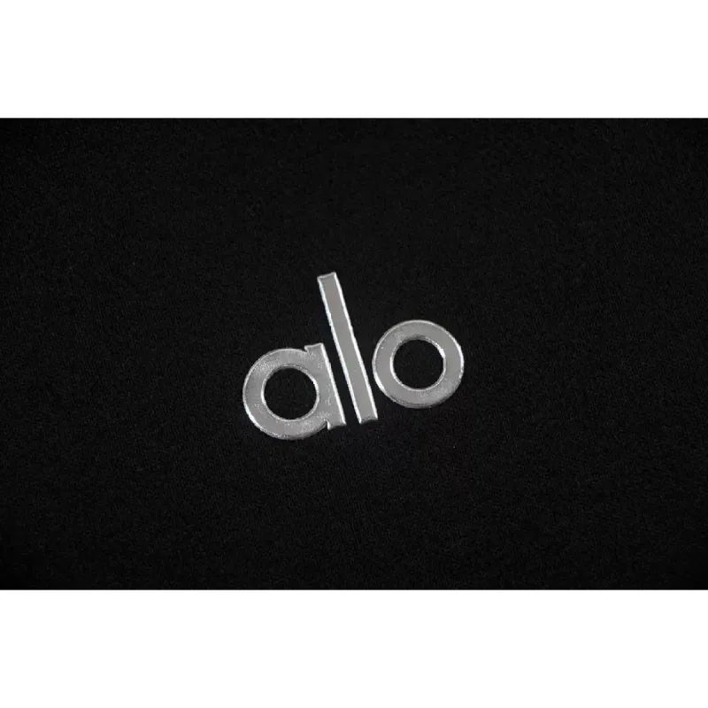 Alo Yoga Accolade Hoodie Black Grey