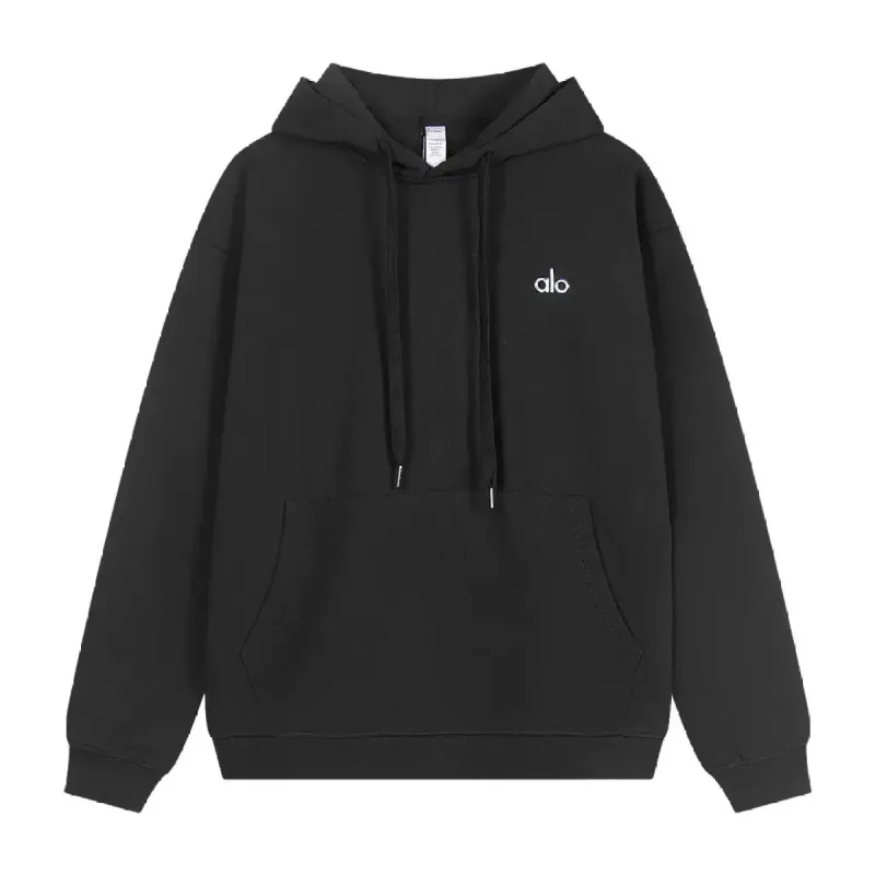 Alo Yoga Accolade Hoodie Black Grey