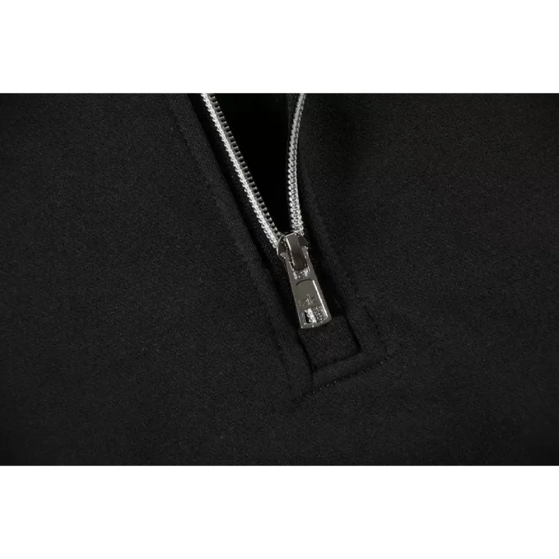 Alo Yoga Accolade 1/4 Zip Pullover Black Grey