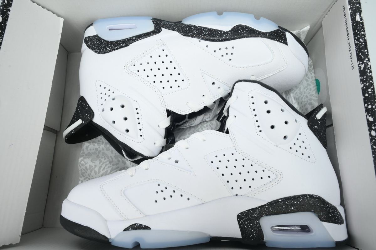Air Jordan 6 Reverse Oreo White Black CT8529-112