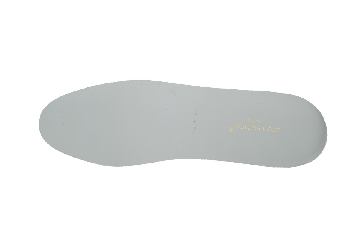 Louis Vuitton Runner Gray White Grid Pattern