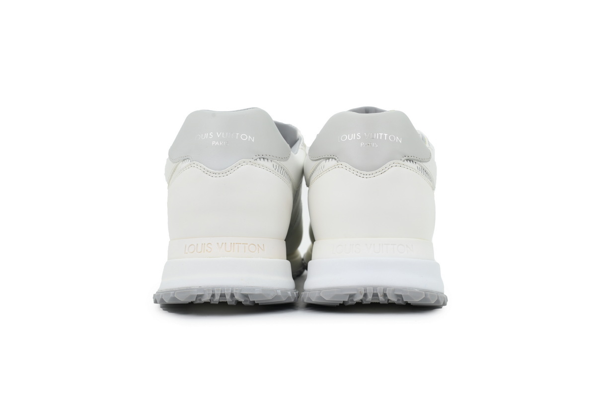 Louis Vuitton Runner Gray White Grid Pattern