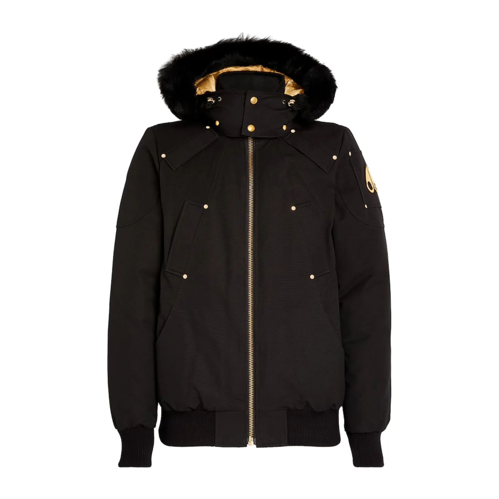 Moose Knuckles Gold Series Little Rapids Bomber Jacket